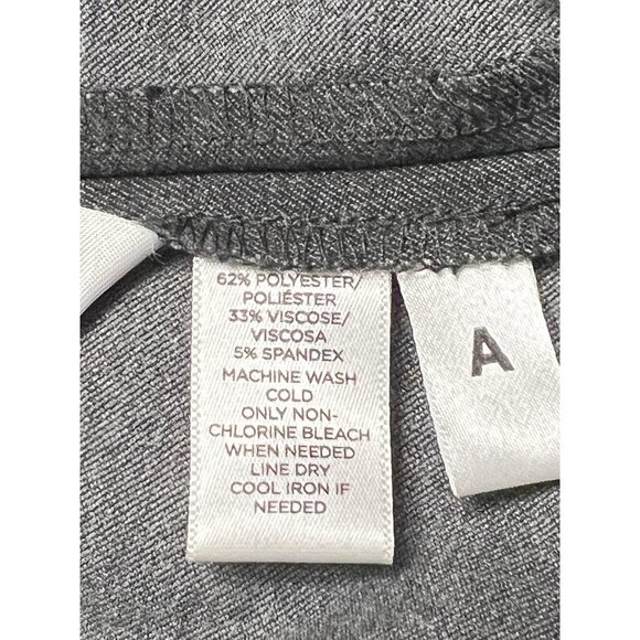 Ann Taylor Loft Pants Womens 8 Gray Marisa Trouser Dress Career Work Office - Picture 8 of 9